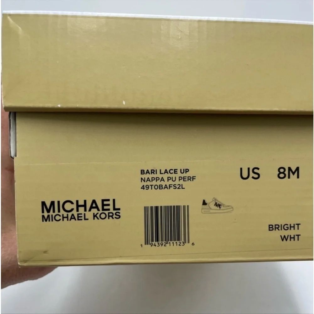 MICHAEL KORS BARI LACE UP SNICKERS